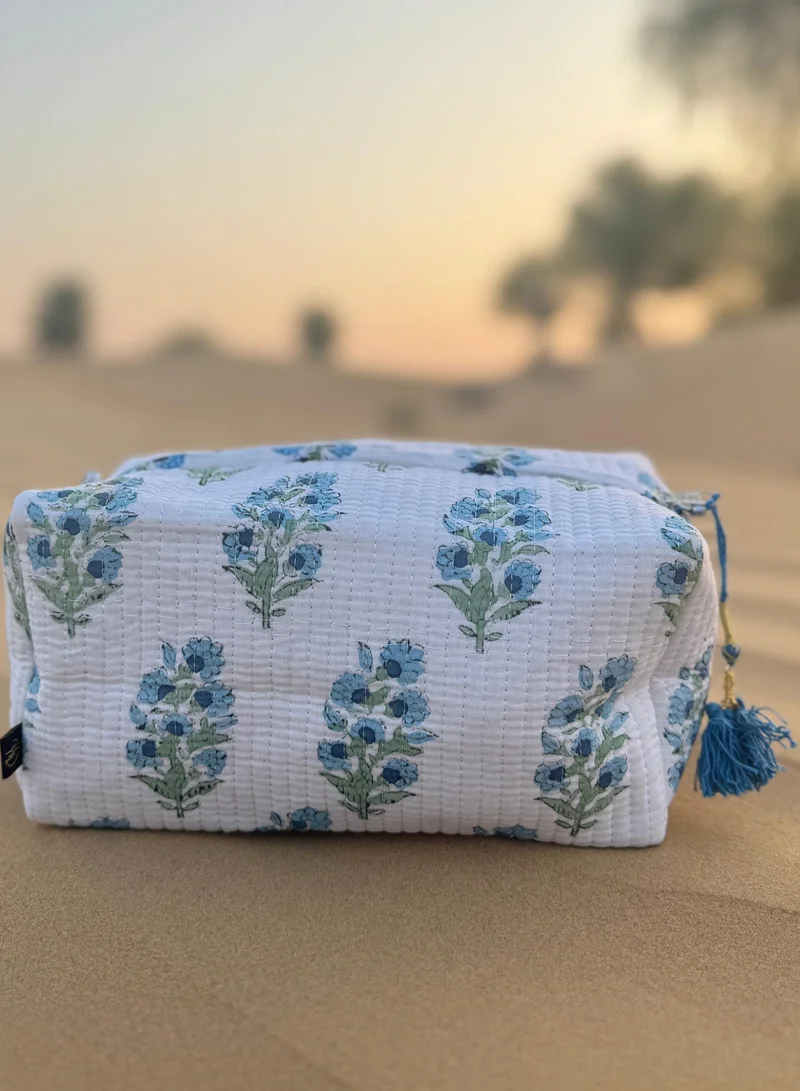 Tohfa Luxe Tohfa Luxe Mees Handmade Block Printed Pouch