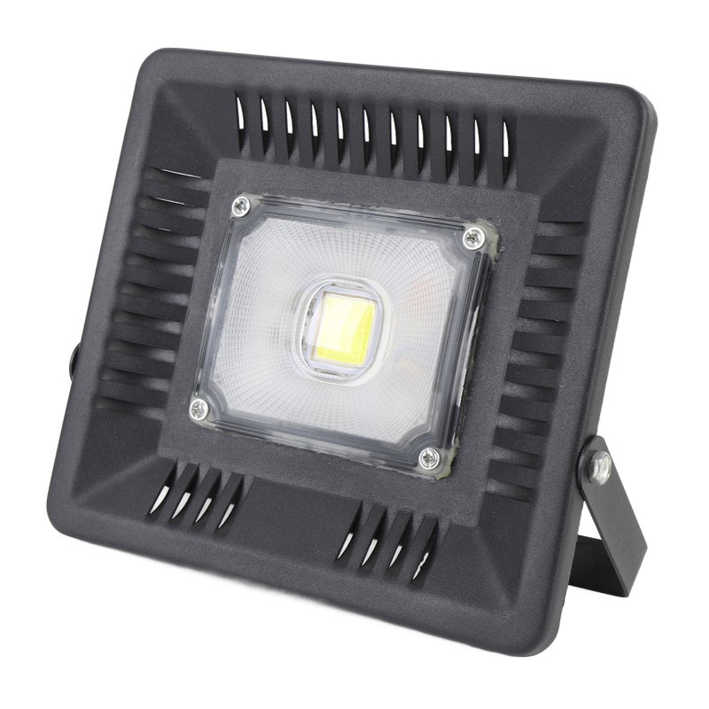 مصباح ساطع LED خارجي 50 واط مع تصنيف IP67 ومقاوم للمطر، سطوع 5000 لومن، ضوء أبيض شديد السطوع، مخصص لأمن المواقع الخارجية للجراج والفناء - Image 2
