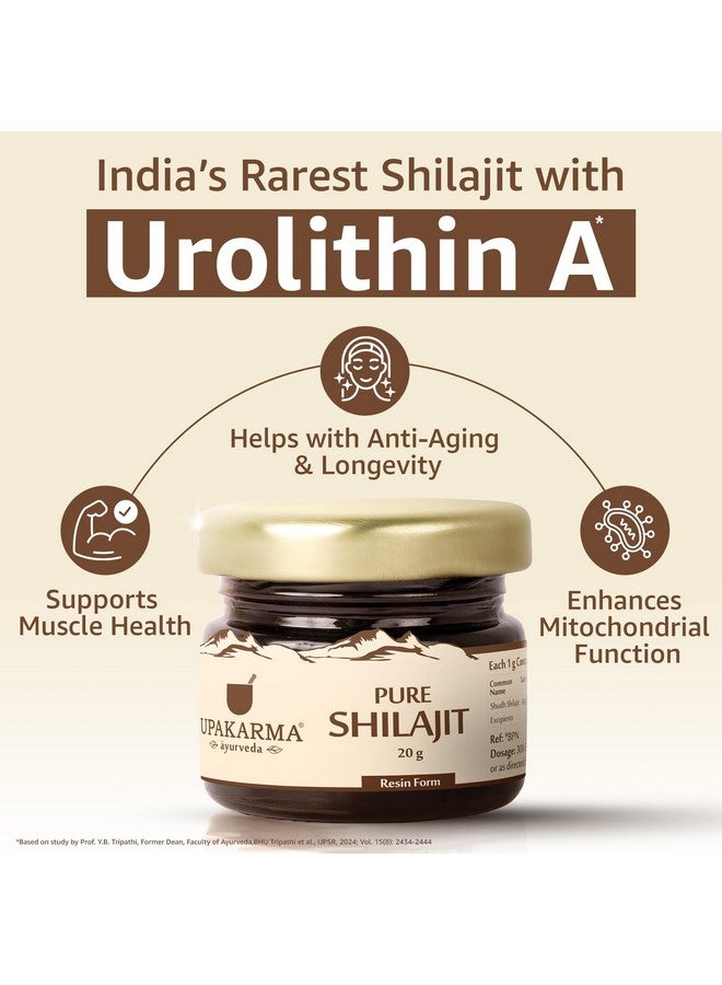 UPAKARMA Pure Shilajit Resin 20 G|300 Mg/Serving|Extensive Global Sourcing|Boosts Stamina & Strength|Lab-Tested Purity|66 Servings|Pack Of 3,3 Count - Image 5