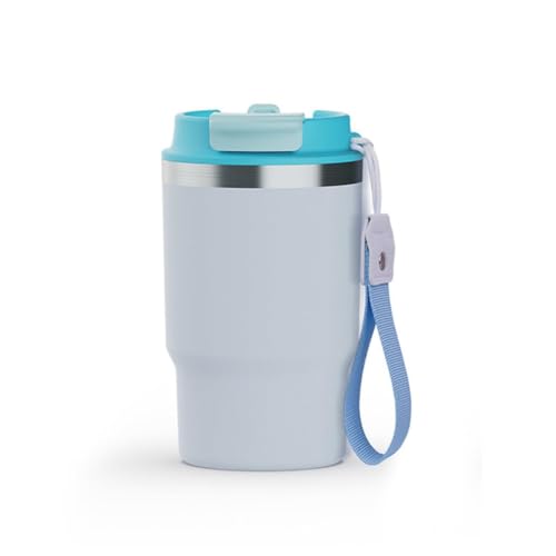 Wosta Classic Tumbler 3.0-16oz/480Ml, Travel Mug with 2-in-1 Straw Lid, Vacuum Insulated Stainless Steel Insulated Mug, Double Walled, Thermos Travel Mug for Hot and Cold Coffee. (Blue) - Image 1