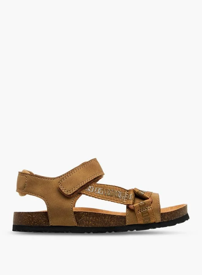 Mister Duchini Hook & Loop Strap Sandals