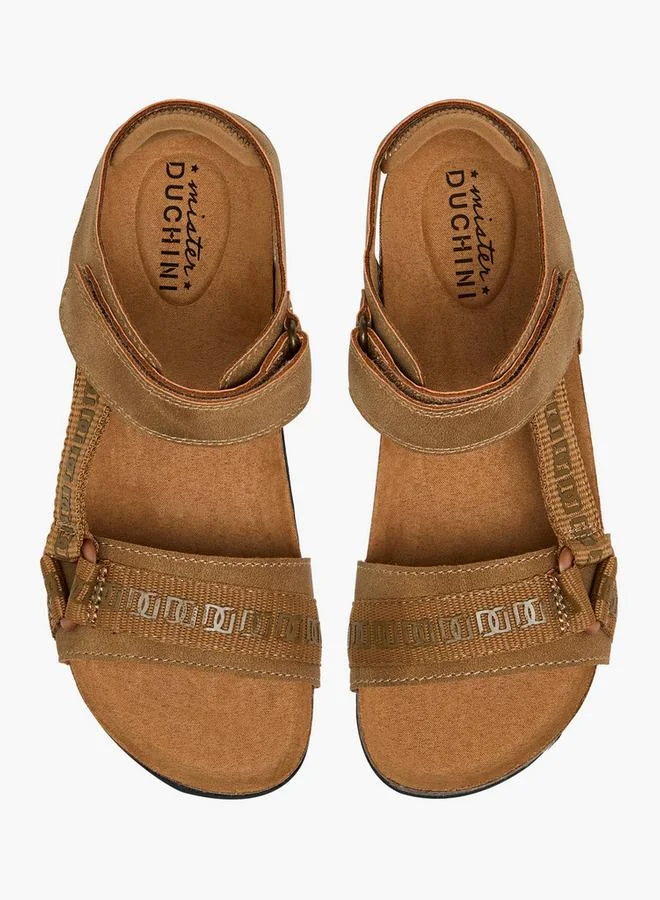 Mister Duchini Hook & Loop Strap Sandals