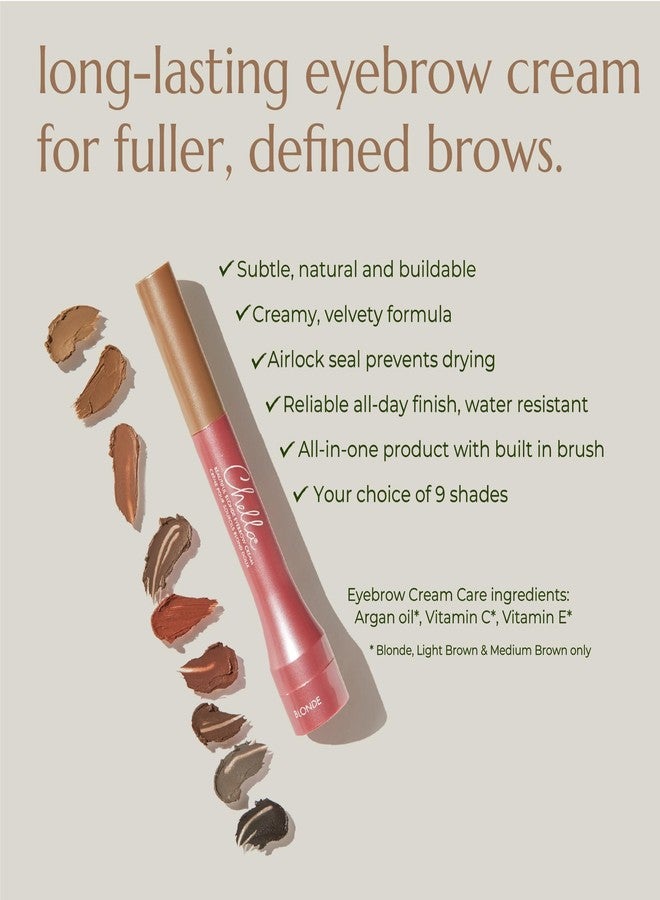 Chella Eyebrow Cream, Graceful Grey - Vegan, Cruelty Free, Paraben Free, Gluten Free Eyebrow Pomade Makeup - Long Wearing, Velvet Consistency, Water Resistant - Image 2