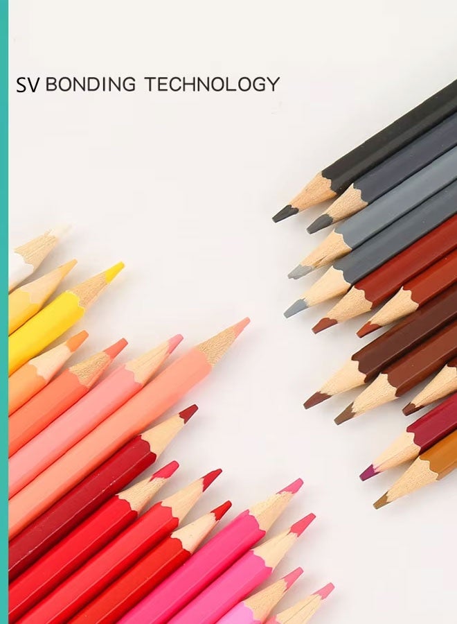 XiuWoo 72 Count Colored Pencils for Adult Coloring Books, Soft Core,Ideal for Drawing Blending Shading,Color Pencils Set Gift for Adults Kids Beginners  - Image 5