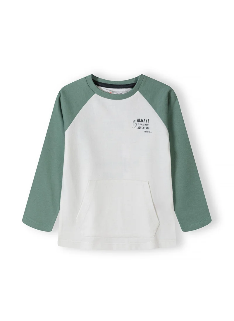 مينوتي Kids Boys  Raglan Long Sleeved Tee