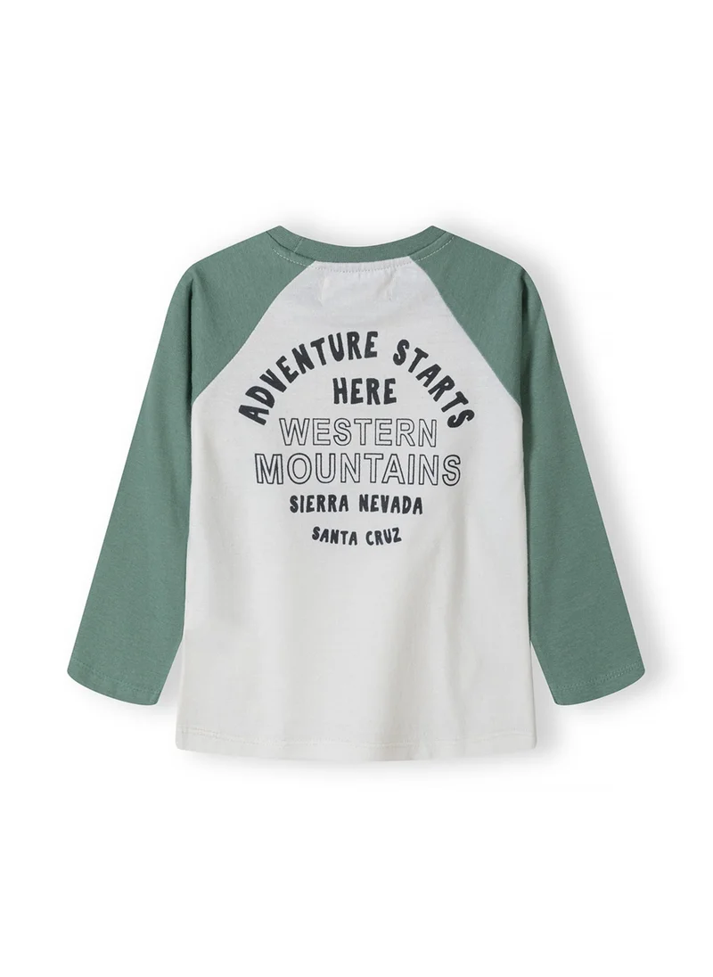 مينوتي Kids Boys  Raglan Long Sleeved Tee