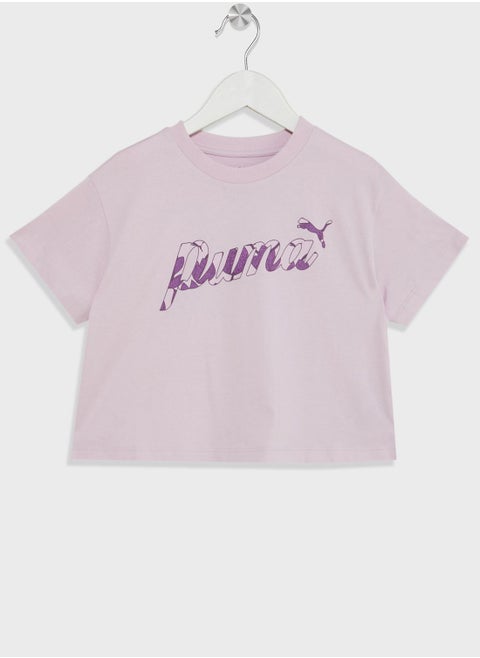 Kids Essential Blossom Short T-Shirt