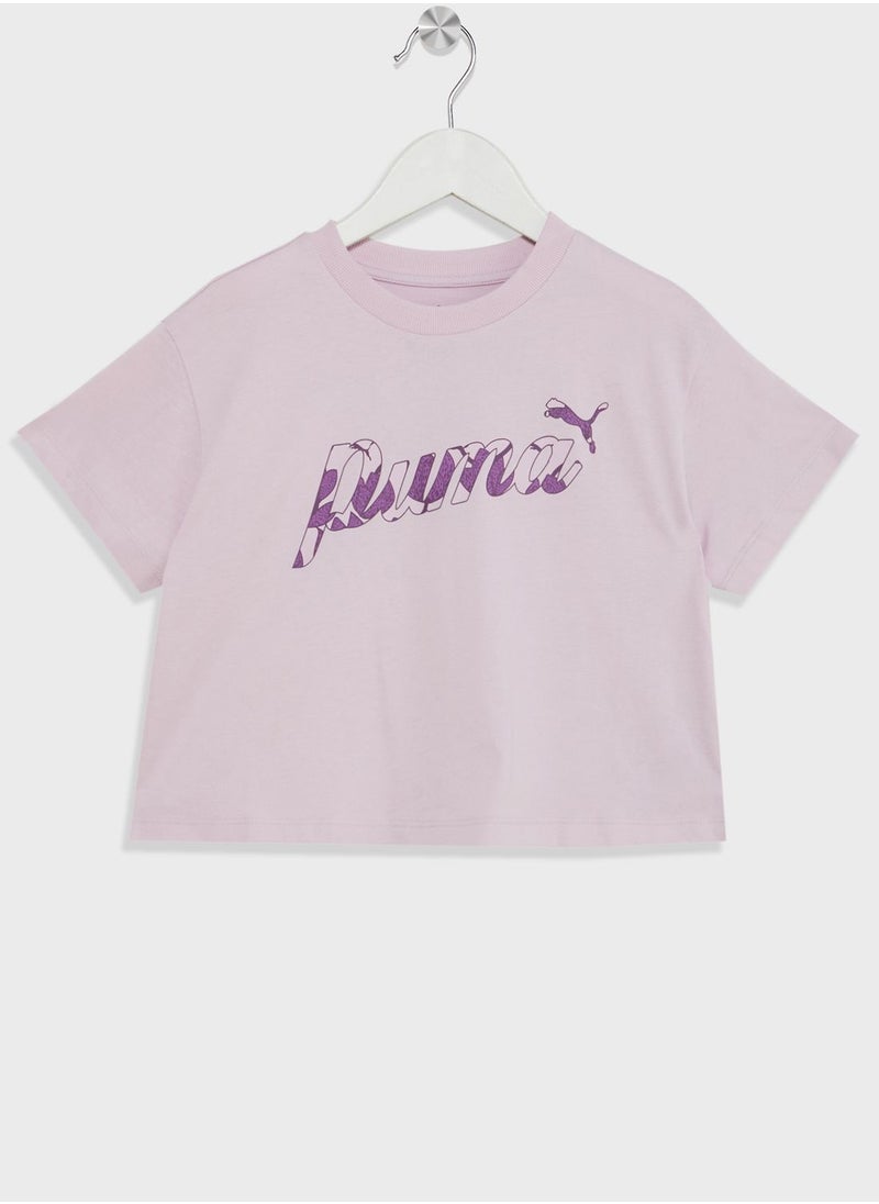 Kids Essential Blossom Short T-Shirt