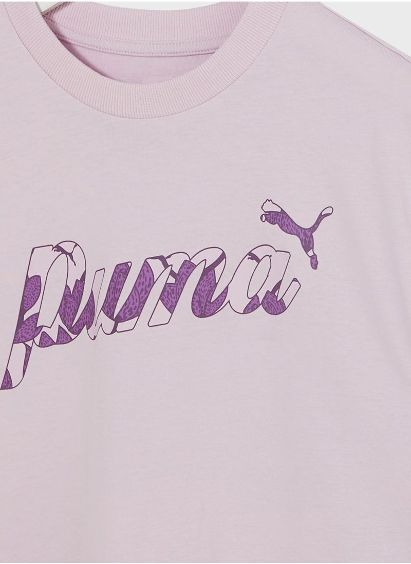 Kids Essential Blossom Short T-Shirt