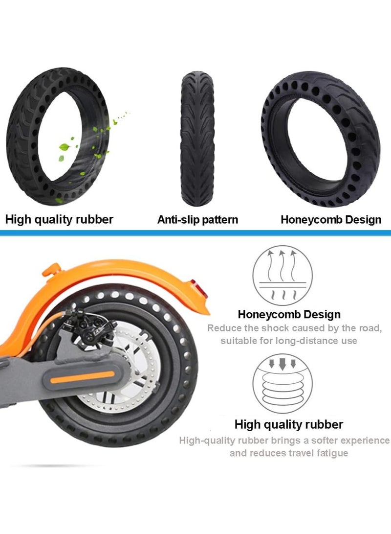 YIM-VIBEHAUS 2 Pieces Solid Tyre Compatible with 8.5'' Electric Scooter - 8 1/2 X 2 Spare Solid Tires, Scooter Tires Acessories for the Xiaomi M365 / Mi Pro 2 / Cecotec, And All 8.5 -Inch Scooter  - Image 4