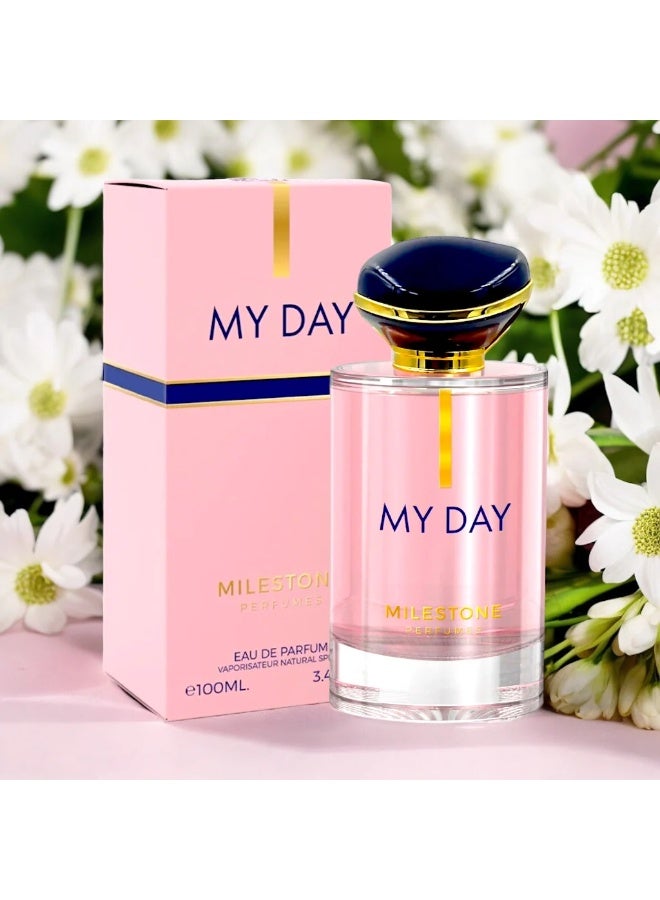 Milestone My Day by Milestone Perfumes Eau de Parfum for Women 3.4 oz - Image 1