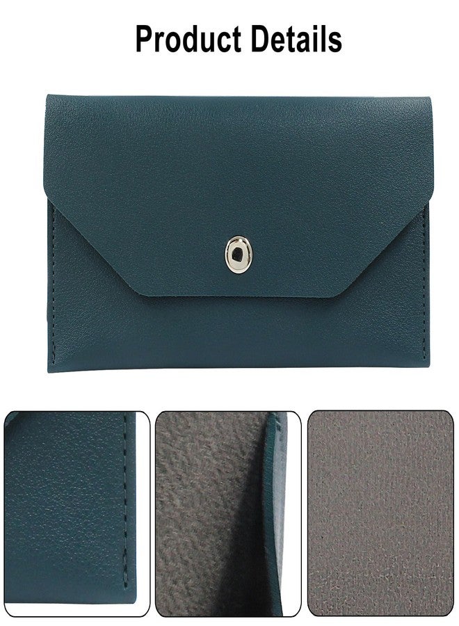 Coufce Green PU Leather Cash Wallet with RFID Protection, Unisex Adults - Image 3