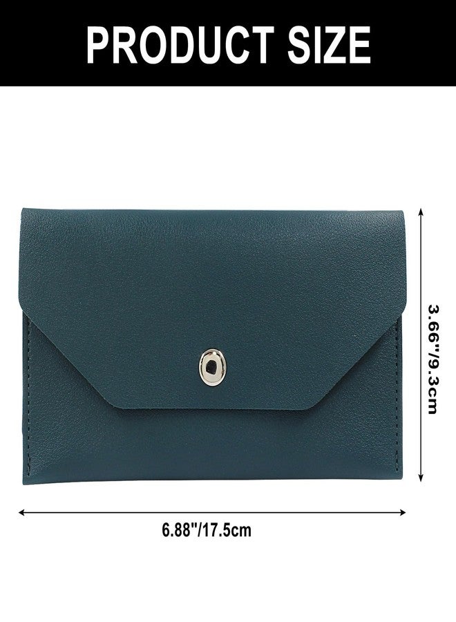 Coufce Green PU Leather Cash Wallet with RFID Protection, Unisex Adults - Image 5