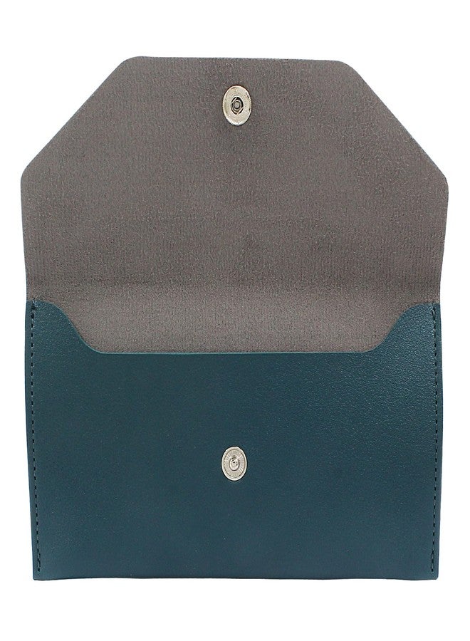 Coufce Green PU Leather Cash Wallet with RFID Protection, Unisex Adults - Image 1