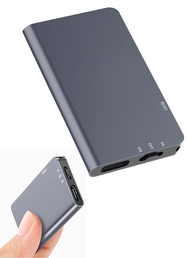 64GB Magnetic Digital Voice Recorder - 580Hrs Recording Storage Voice Activated Recorder, Audio Recorder with Playback for Lectures Meetings, Noise Reduction Rechargeable - Image 1