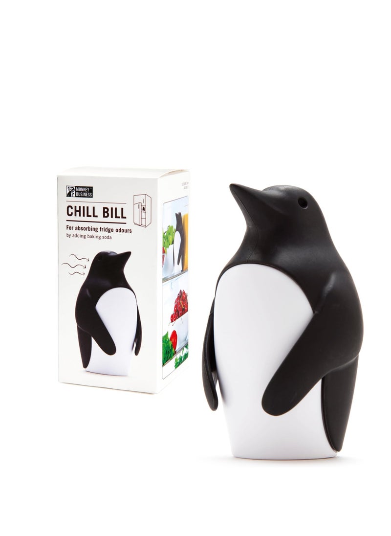Monkey Business - Monkey Business Chill Bill Refrigerator Deodorizer, Baking Soda Holder for Refrigerator, Cute Fridge Deodorizer, Refrigerator Odor Eliminator, Fun Kitchen Gadgets, Baking-Soda Fridge Smell Remover - Image 1