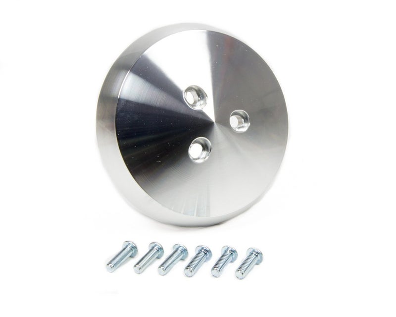 March Performance 394 Polished A/C Compressor Clutch Cover - Image 2
