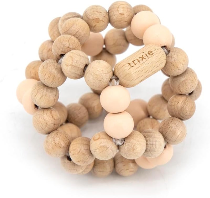 Trixie Wooden beads ball - Rose
