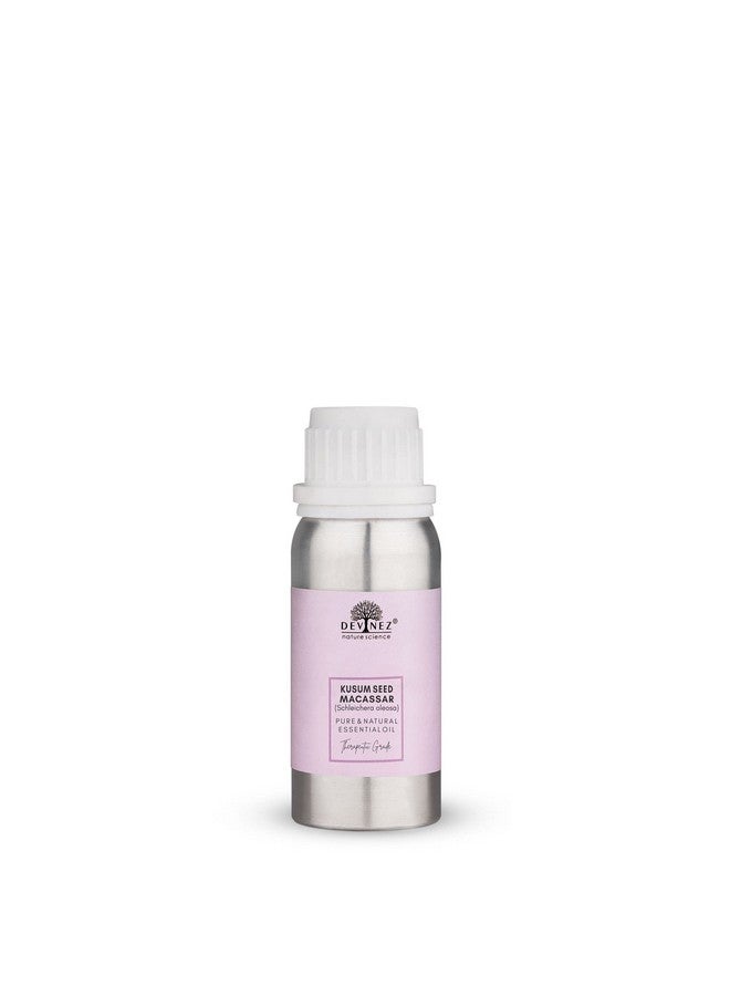 Devinez Kusum Seed - Macassar, Schleichera oleosa Cold-Pressed Oil, 100ml 100% Pure, Natural & Undiluted for hairdressing and to helps hair growth - Image 1