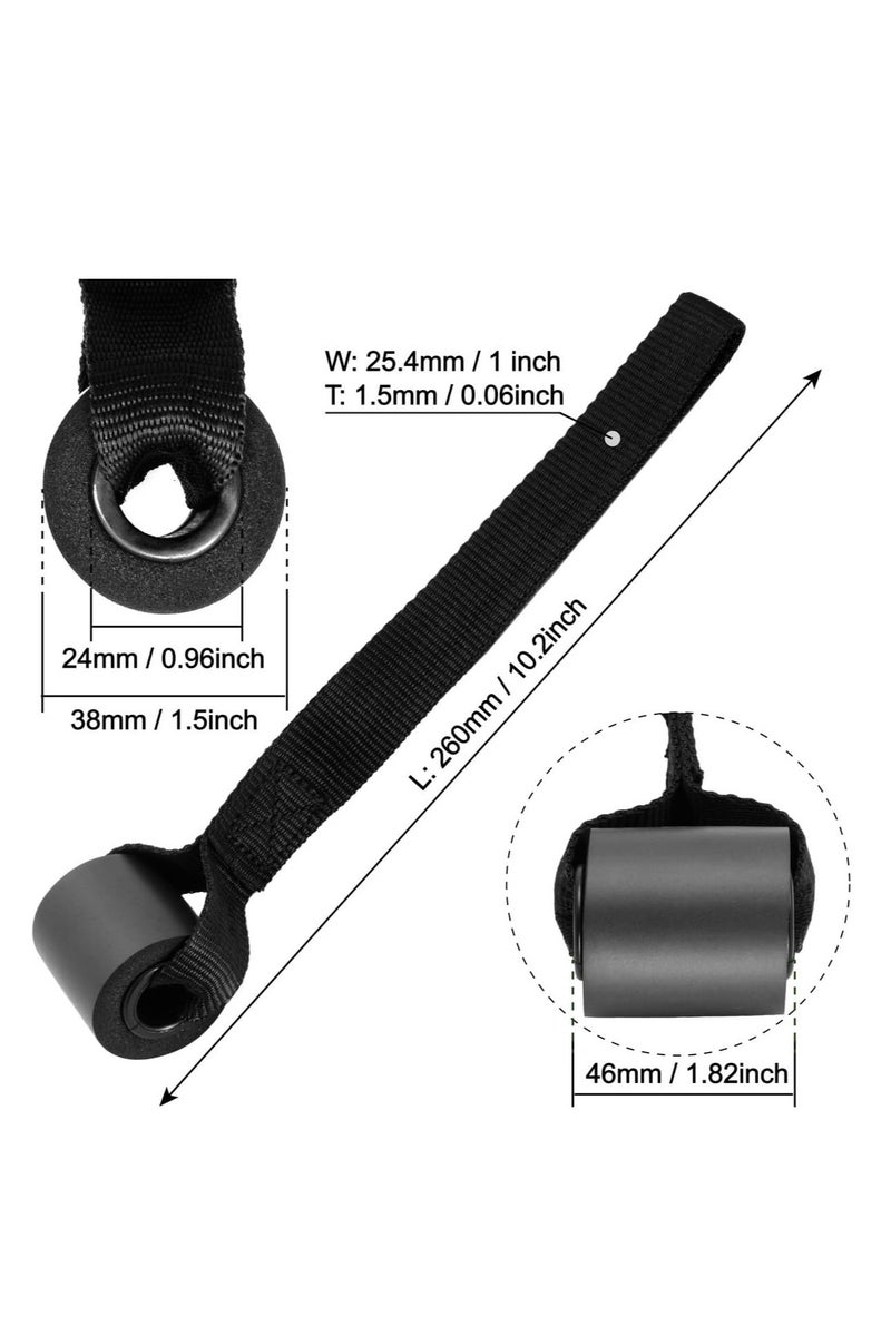  CityRiya-Long المقاومة باند باب المرساة، الثقيلة واجب آمن باب المرساة المرفق لفرق المقاومة - دائمة مستقرة باب جام المرساة لتدريب المقاومة، تدريبات اللياقة البدنية، صالة الرياضة المنزلية - نيوبرين محاطة - Image 4