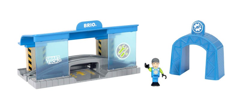 BRIO World  33918 Smart Railway Workshop  3 Piece Toy Train Accessory for Kids Ages 3 and UpMulti - Image 2