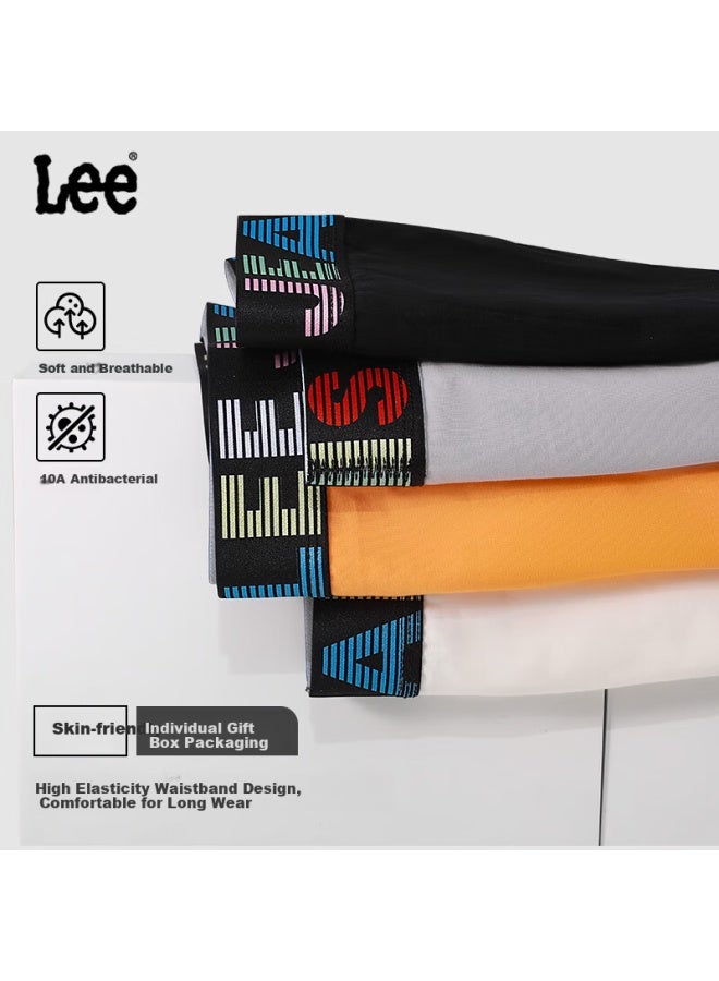 LEE سروال داخلي جديد للرجال من لي، مضاد للبكتيريا، مقاوم للعناكب، بحجم كبير، بدون seams، من القطن - Image 2