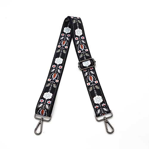 ROYGBCP Crossbody Strap for Purses Replacement Adjustable Guitar Multicolor Style Handbag Straps - Image 4