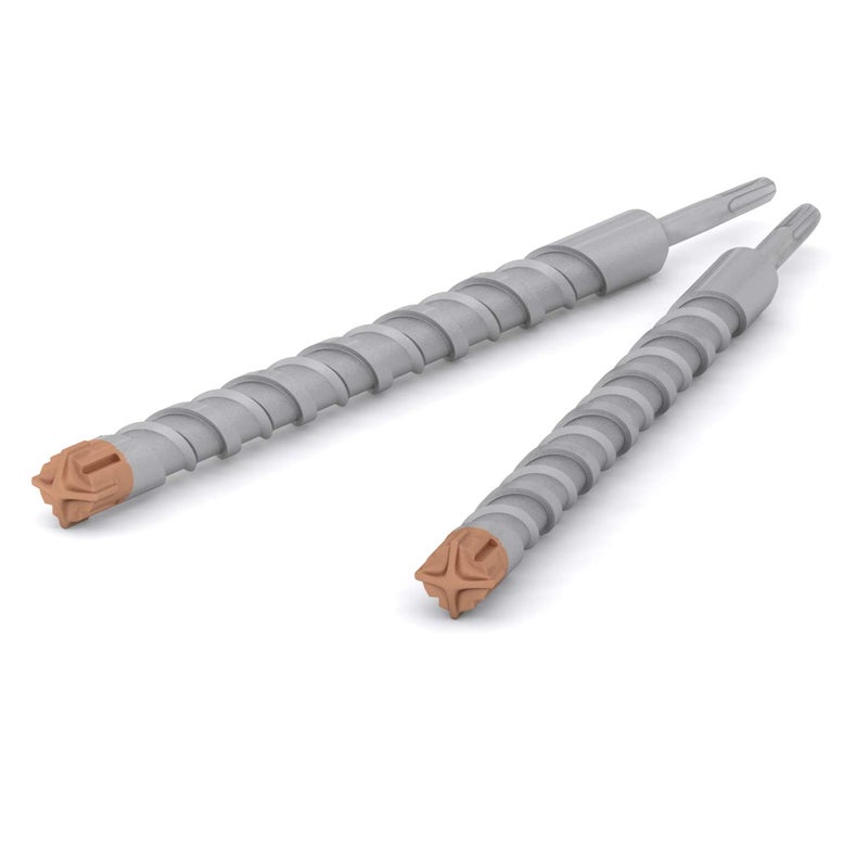 EK بت حفر مطرقة دوارة E&K 1-3/8 بوصة SDS Plus للتثبيت في الخرسانة والكتل الحجرية والأسمنت وتركيب سياج الألواح - Image 5