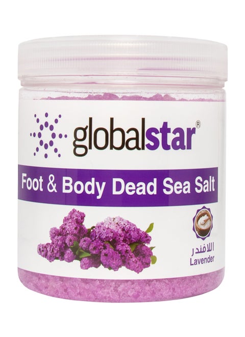 Dead sea salts for the body with lavender 1 kilo