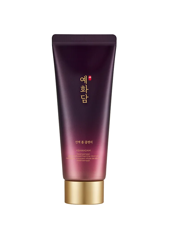 THE FACE SHOP YEHWADAM HWANSAENGGO SERUM INFUSED FOAMING CLEANSER
