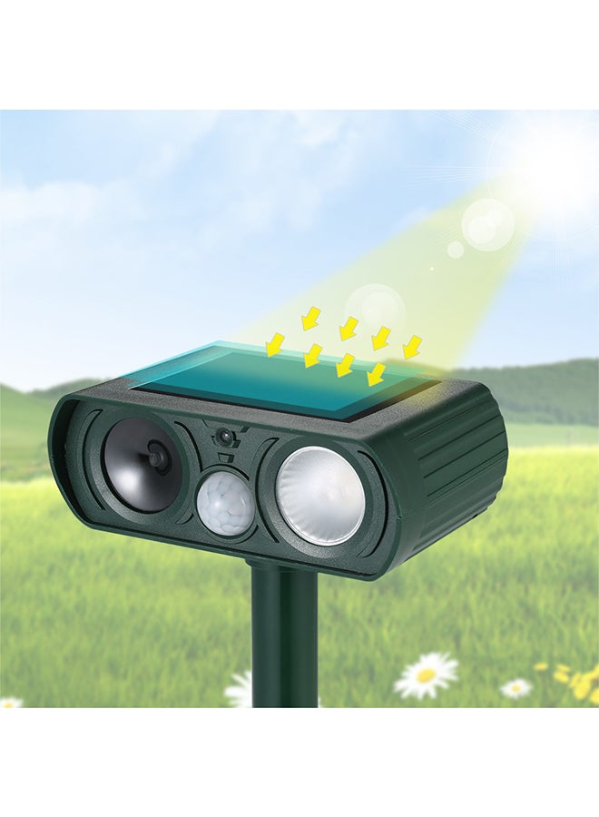 Loquat Solar Powered – Motion Activated Animal Repeller Green 14x37.5x9.3cm - Image 4