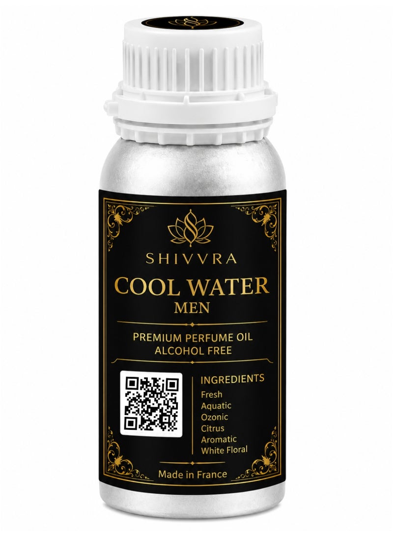 COOL WATER MEN Premium Fragrance | Long Lasting Aromatic Oil | Concentrated Aroma Oil | 500ml - Image 1