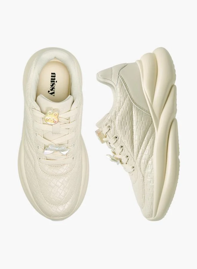 MISSY Casual Shoes with waffle embossing