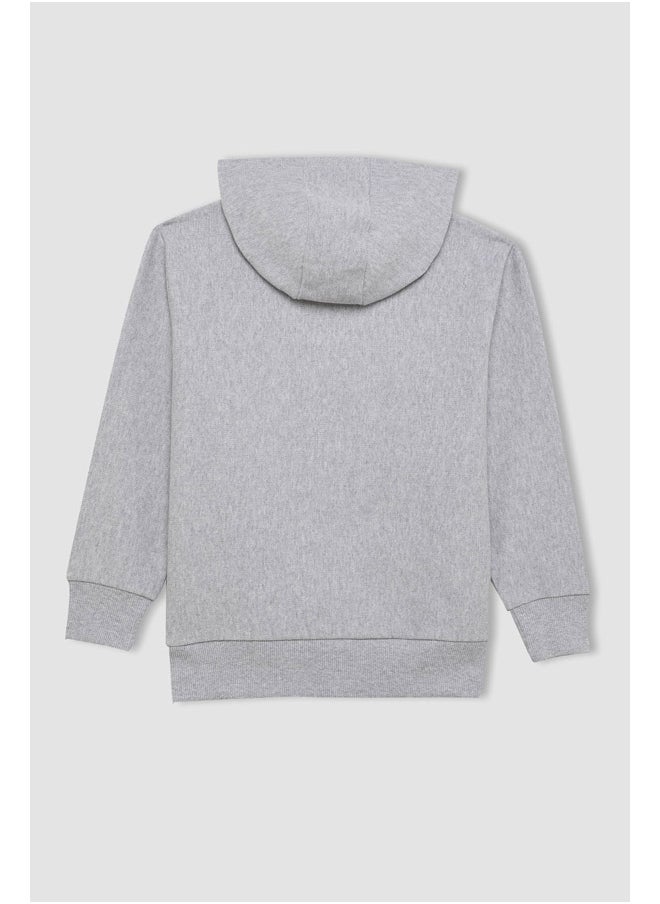 DeFacto Boy Knitted Regular Fit Zipper Long Sleeve Cardigan  - Image 3