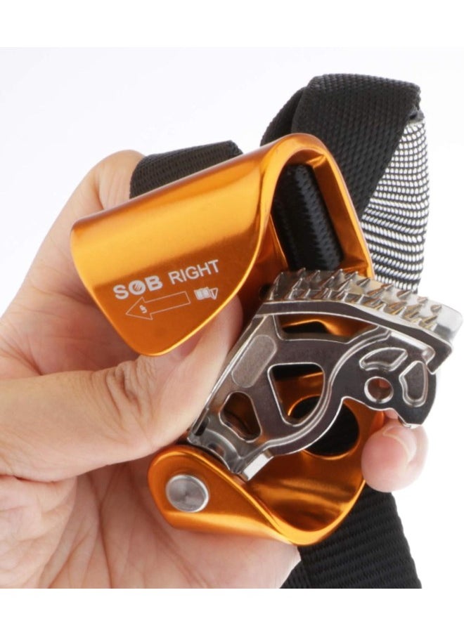 silvercnc Pair Left+Right Foot Rock Climbing Ascender Tree Arborist Caving Equipment Gear  - Image 3