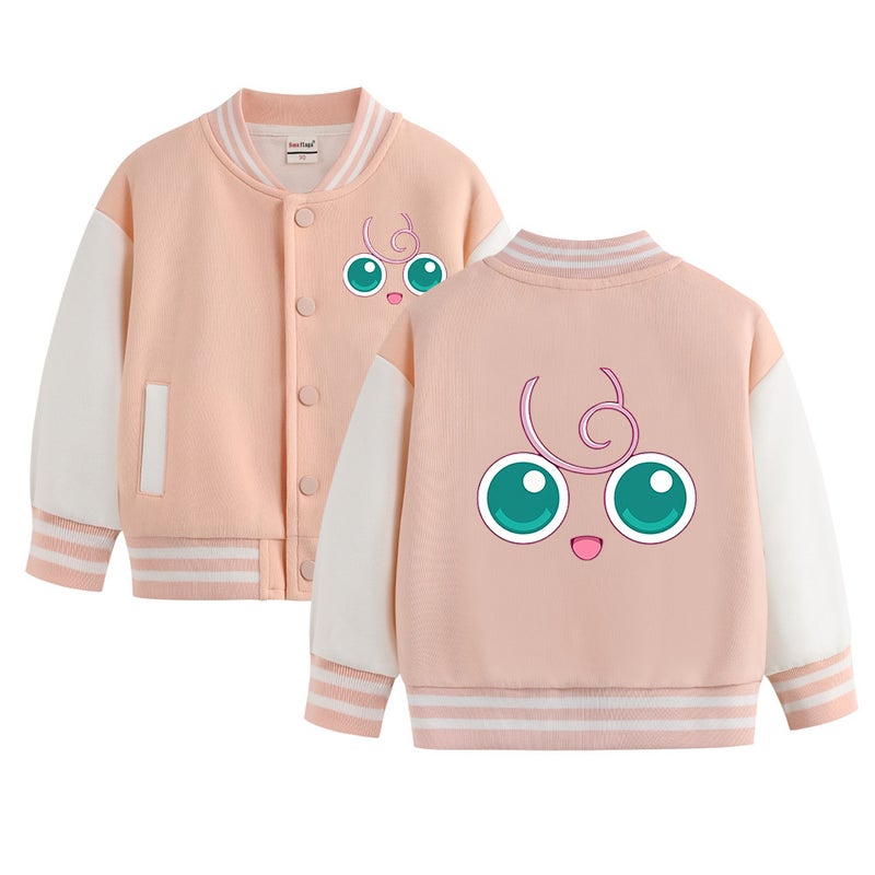 Children'S Versatile Thickened Jacket For Girls, Casual Baseball Jacket For Girls, Dropshipping - Image 2