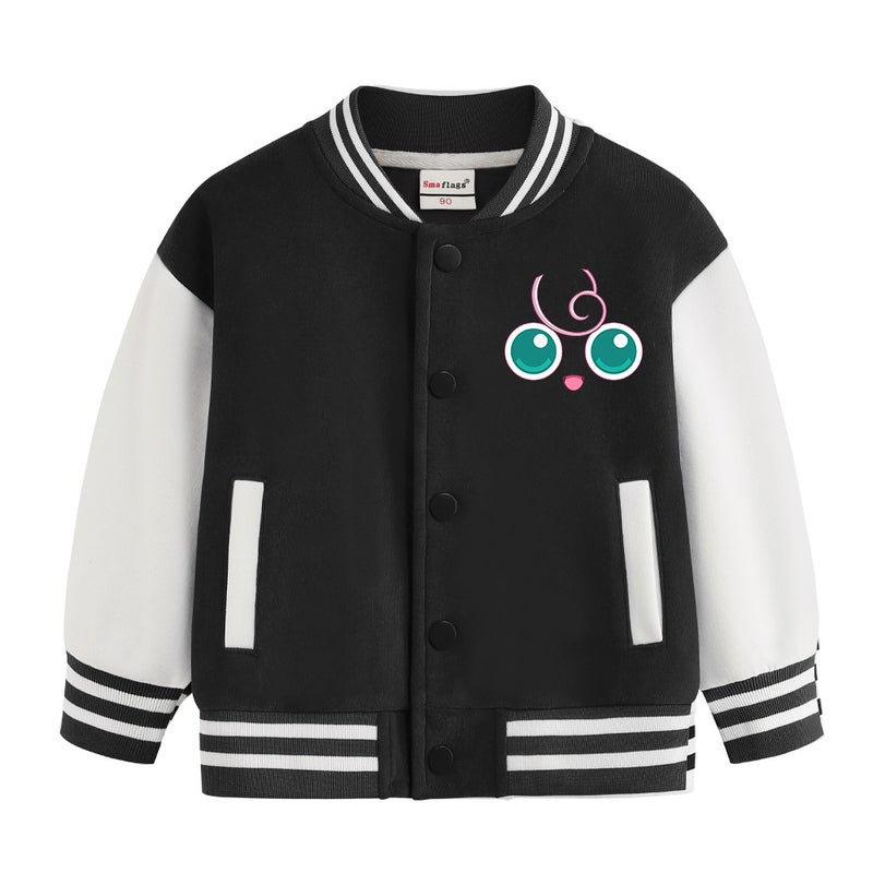 Children'S Versatile Thickened Jacket For Girls, Casual Baseball Jacket For Girls, Dropshipping - Image 1