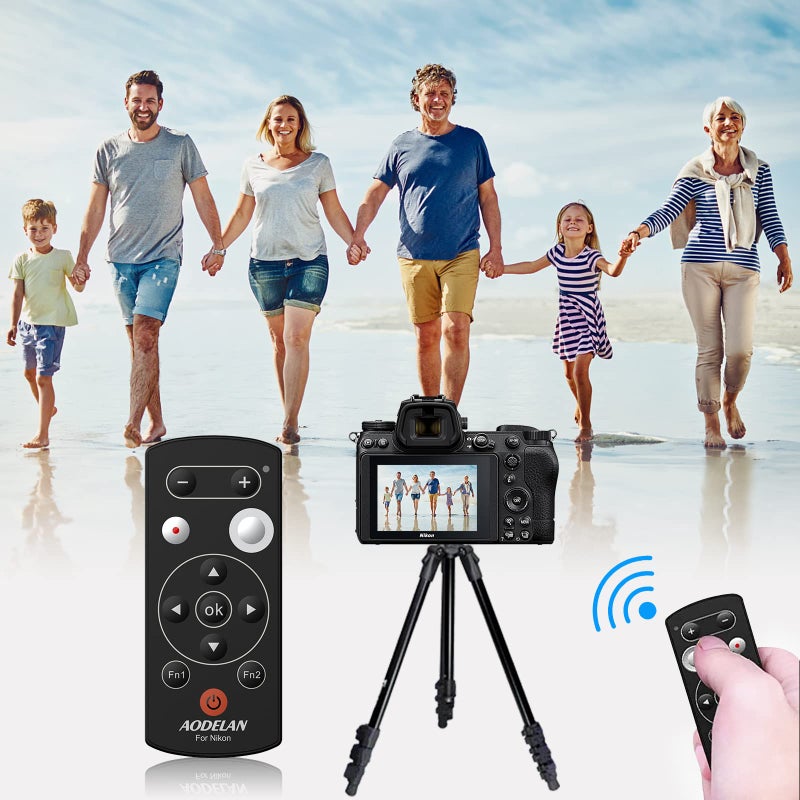 Aodelan Wireless Remote Control for Nikon COOLPIX P950 P1000 Z50 B600 A1000 Z30 Z6 II Z7 II Zfc Z fc,Camera Remote Shutter Release Replaces Nikon ML-L7 - Image 5