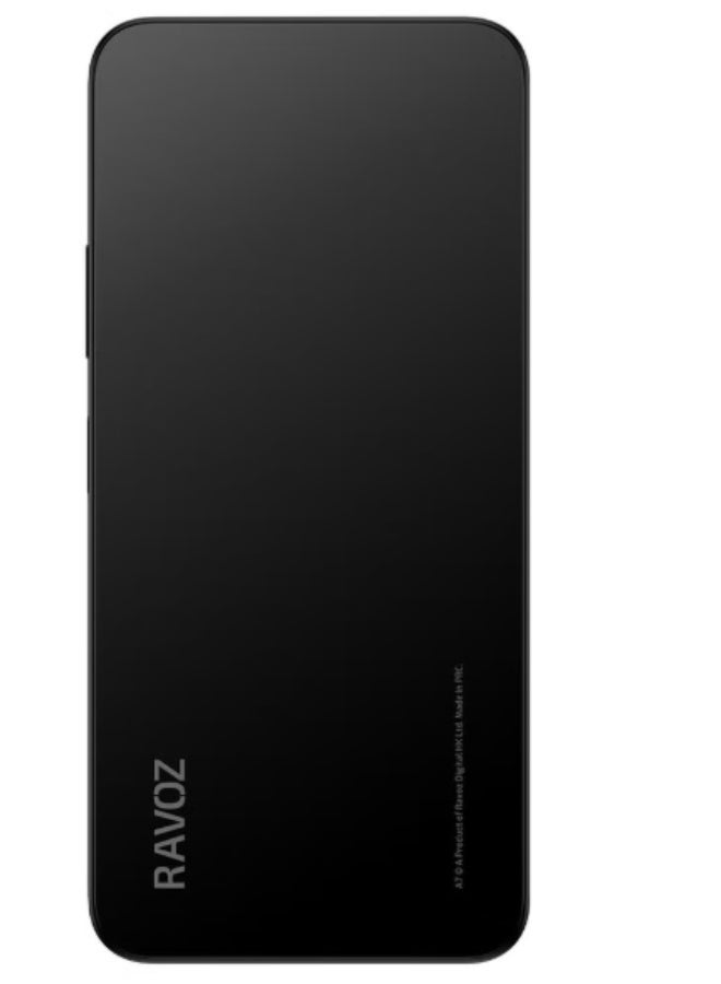 رافوز Ravoz A7 No Camera No GPS, 12GB RAM (4GB + 8GB Expandable), 128GB ROM | NFC | Black (UAE Version) - Image 3