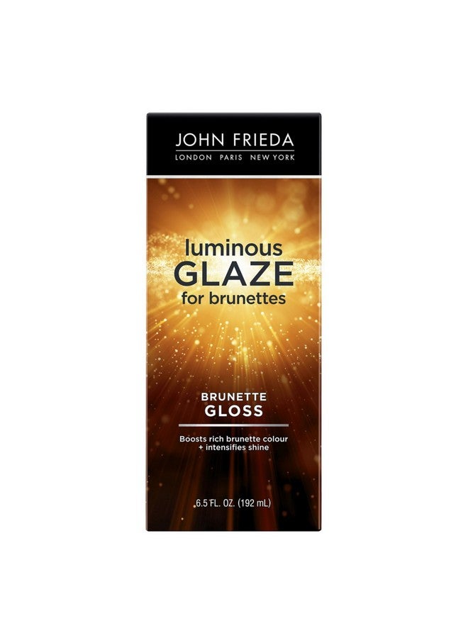 جون فريدا، ملمع شعر بني لامع لامع، يعزز اللون الغني ويعزز اللمعان للشعر البني الحريري، ويعزز ويصلح أسطح الشعر التالفة، 6.5 أونصة - Image 1