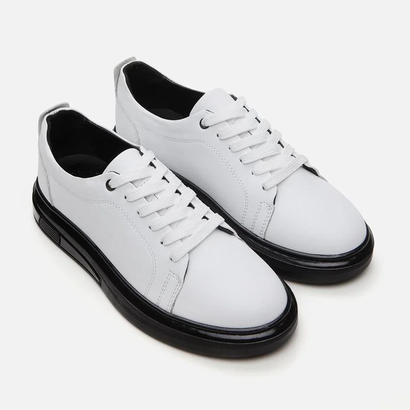 Hotiç 01AYH294550A900 GENUINE Leather White Women's Sports Shoes