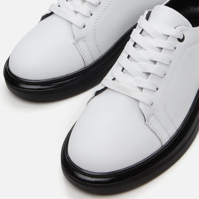 Hotiç 01AYH294550A900 GENUINE Leather White Women's Sports Shoes