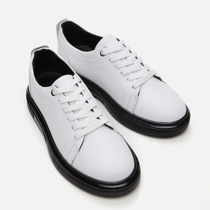 Hotiç 01AYH294550A900 GENUINE Leather White Women's Sports Shoes