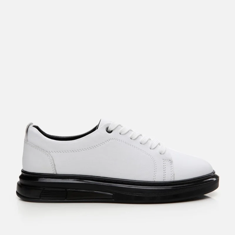 Hotiç 01AYH294550A900 GENUINE Leather White Women's Sports Shoes
