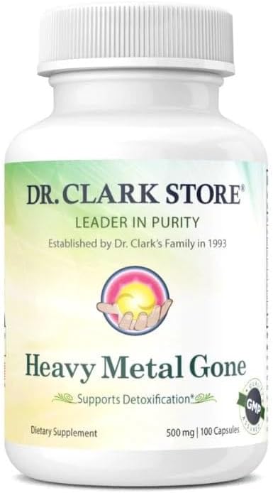 Dr Clark Store Heavy Metal Gone 500 mg 100 Capsules - Image 1