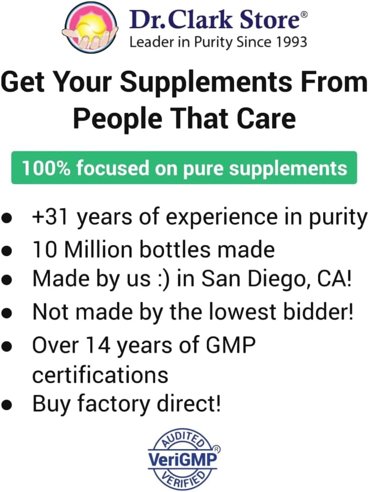 Dr Clark Store Heavy Metal Gone 500 mg 100 Capsules - Image 2