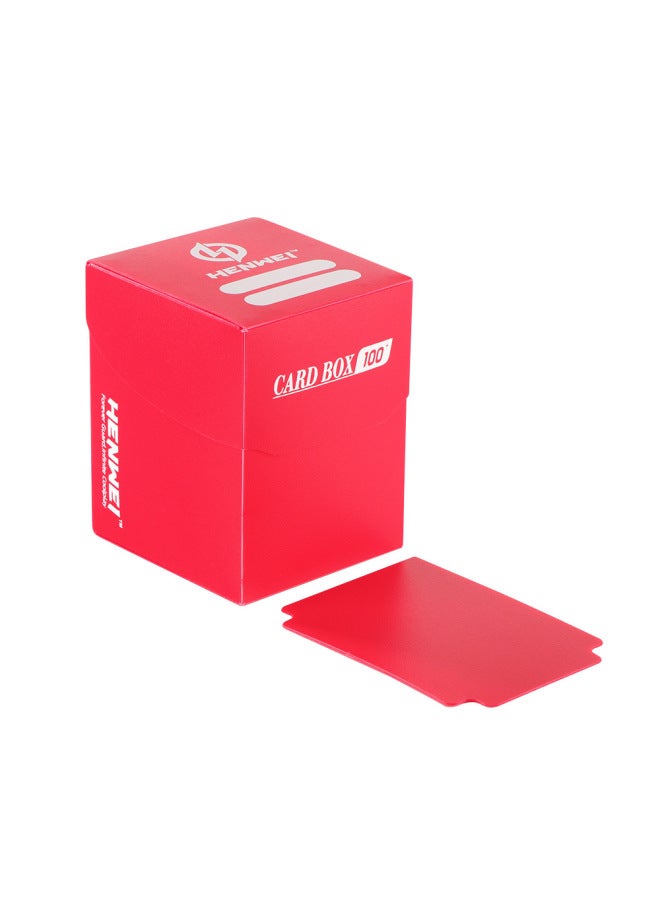 Hengwei Bao Kemeng 100 Card Storage Box PP Cartoon Card Box Magic Card Board Game Finishing Box Waterproof Card Box