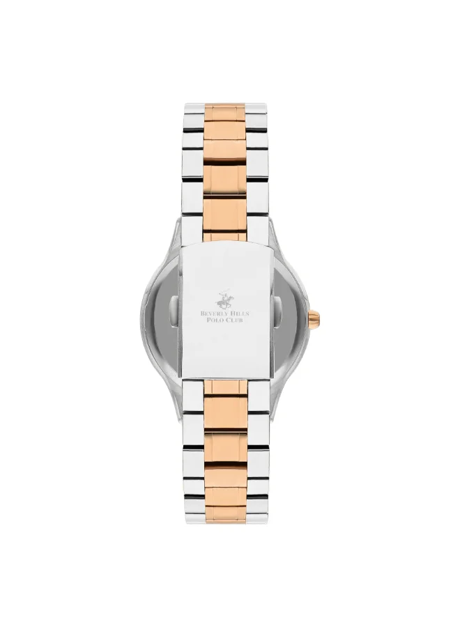 بيفرلي هيلز بولو كلوب BEVERLY HILLS POLO CLUB Women's Analog Silver Dial Watch - BP3505X.520