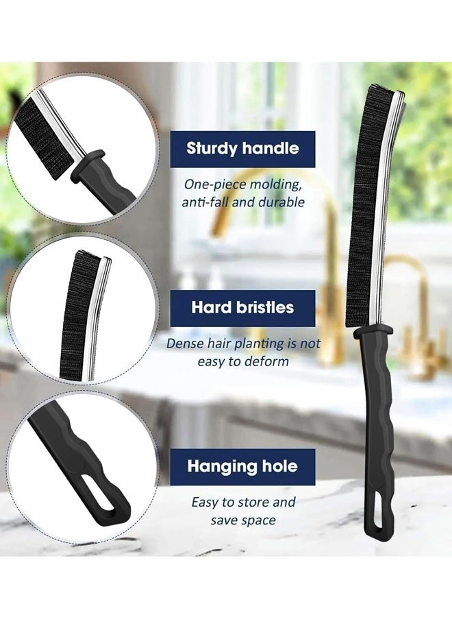 6PCS Crevice Cleaning Brush,New Multifunctional Cleaning Brush Tool, Bathroom Gap Brush, Home, Kitchen, Bathroom, Window, Vehicle - Image 3