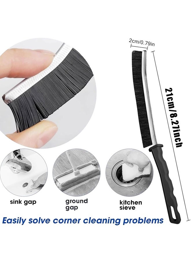 6PCS Crevice Cleaning Brush,New Multifunctional Cleaning Brush Tool, Bathroom Gap Brush, Home, Kitchen, Bathroom, Window, Vehicle - Image 2